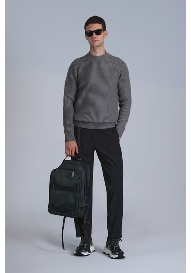 Lufian Terra Erkek Kazak Duman Yeşili Duman Yeşili 112090136100692 Duman Yeşili