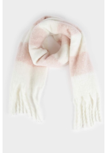 Defacto Kız Çocuk Kareli Atkı C8142a825wnpn113 Pembe