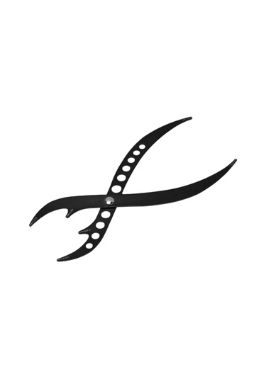 Suntek Kaş Şablon Cetveli Nokta Konumlandırma Siyah Siyah