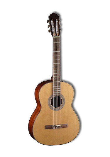 Cort Ac200Nat Klasik Gitar - Natürel - Masif Ladin Kapak