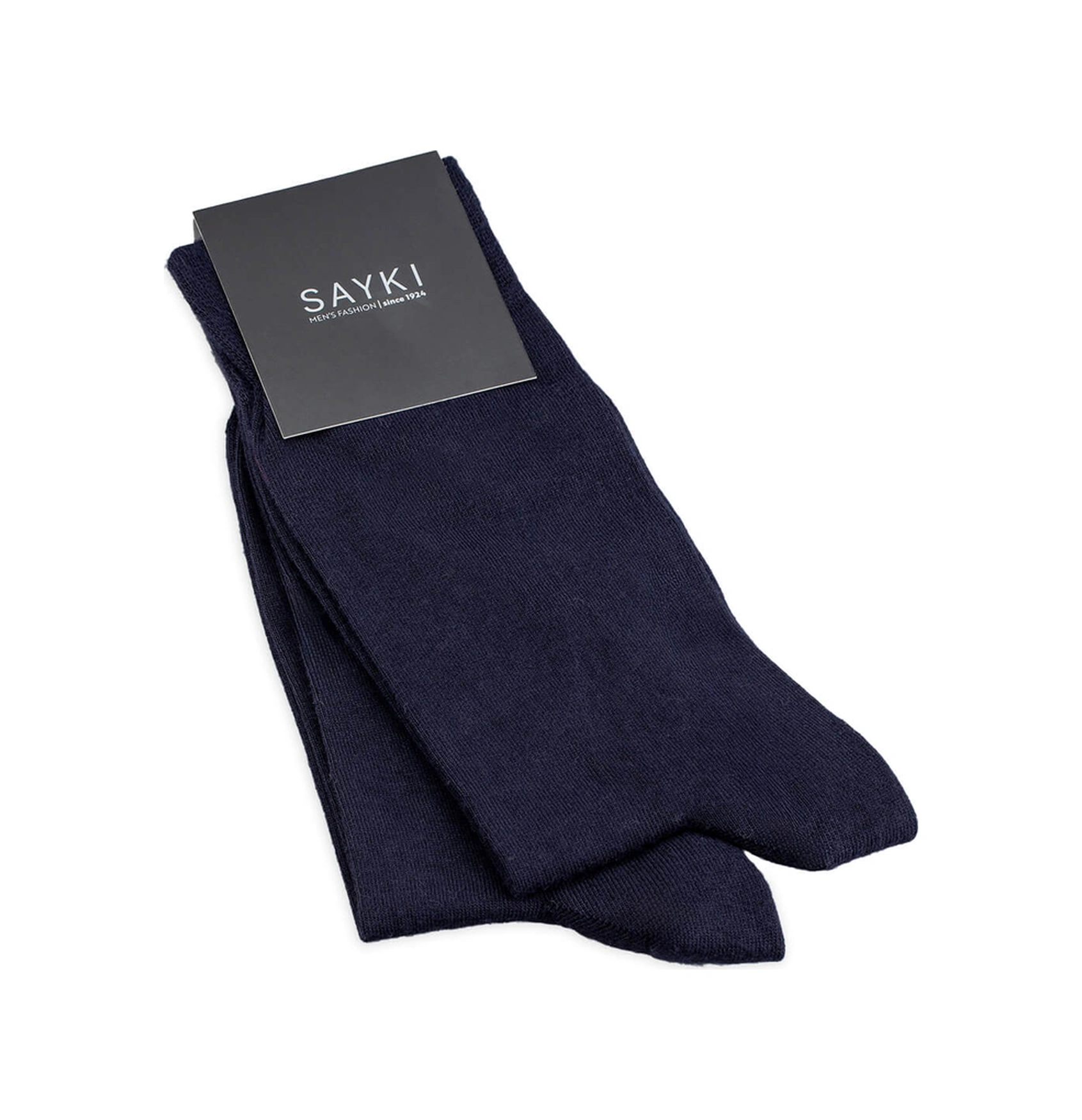 Lacivert İkili Bambu Soket Çorap Model3
