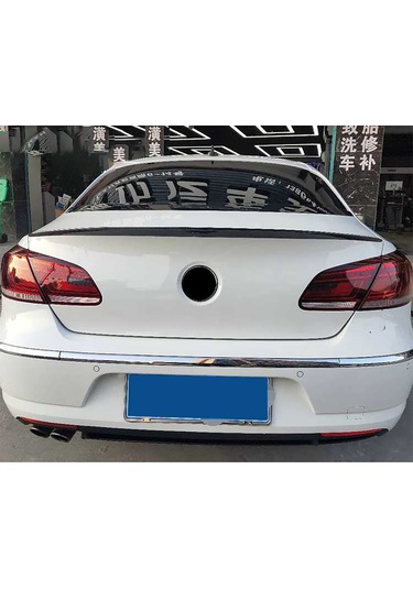 Vw Passat Cc Bagaj Üstü Spoiler Parlak Siyah Spoyler Plastik İthal