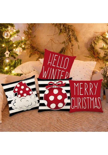 Suntek Noel Yastık Kılıfı Noel Oturma Odası Kanepe Ev Için