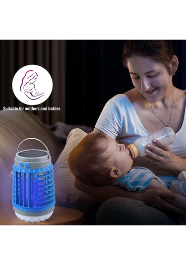 Reedark Güneş Enerjili Dışarıda Sıvı Geçirmez Usulü, Usb Şarjlı, Zayıf Gürültülü, El Tutan, Çok Fonksiyonlu Kamp Işığı Ve Bahçe Kovucu Turuncu W890-1