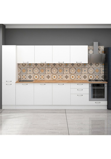 Fly180498-340 Cm Filipa Ank Modüllü Ve Boy Dolaplı Mutfak