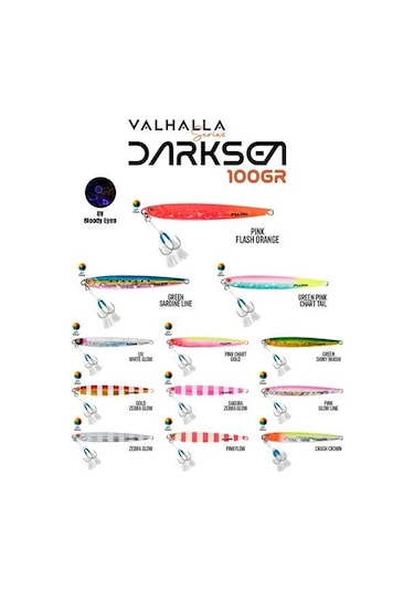 Fujin Valhalla Darksea 100gr Metal Jig Yem