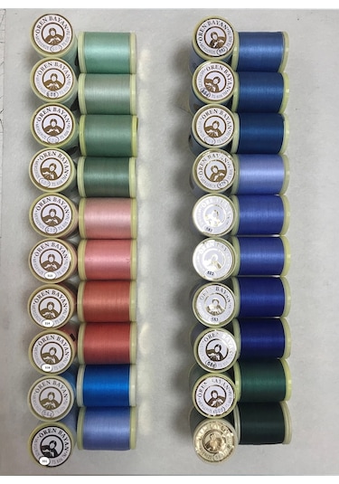 Ören Bayan Makine Nakış Makarası 10 Gram. 10 Lu Paket