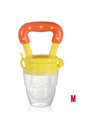 Maması Besleme Kaşığı Suyu Sıkacağı Çiğneme Meyve Sebze Bite Yemek Yardımcı Sil M 6-9 Months No.8 M 6-9 Months No.8 Çok Renkli