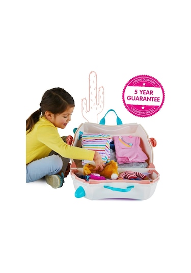 Trunki Çocuk Bavulu - Lama Lola Çok Renkli