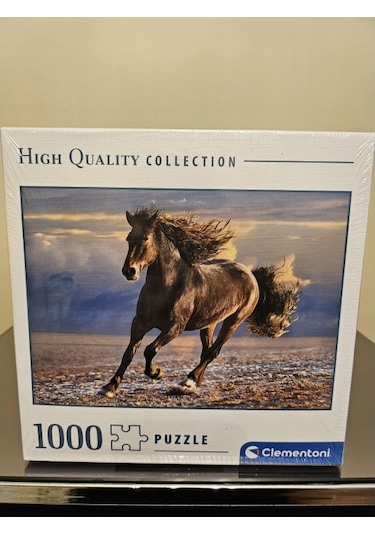 Clementoni 1000 Parça Puzzle Koşan At-cengizhan Unaler