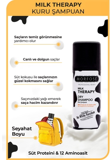 Milk Therapy Kuru Şampuan 90 Ml