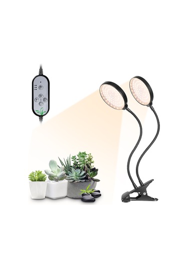 Usb Bitki Grow Işık 156 Leds Güneş Işığı Tam Spektrum Siyah