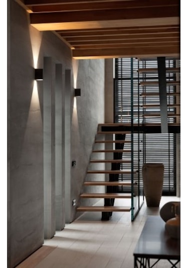 Teknoloji Elektrik Çift Yönlü Dekoratif Aplik (Siyah) Siyah