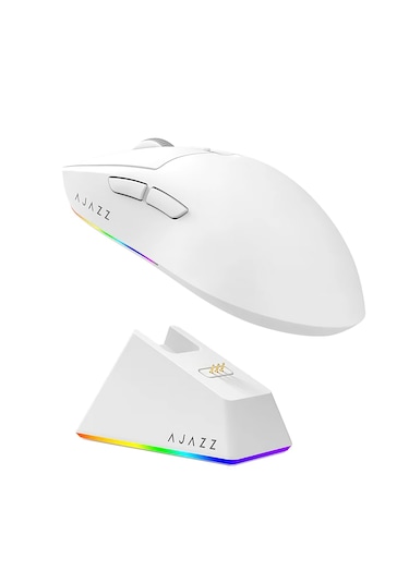 K870t Pro Beyaz Mekanik Klavye + Aj139 V2 Beyaz Oyuncu Mouse Set