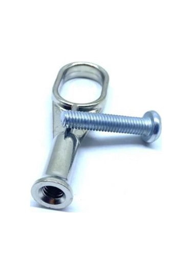 Vidalı Oval Askı Borusu Flanşı Nikel 4 Adet N11.21297