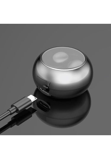 Lıcorıce Görünmez Bluetooth Kablosuz Kulaklık Mini Ultra Küçük Minyatür Ağrısız Kulak İçi Kulaklık Sarı