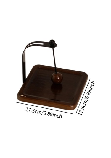 Homyl Peçete Tutucu Raf Masa Standı Yemek Masası Tezgahı Mutfak Kahverengi