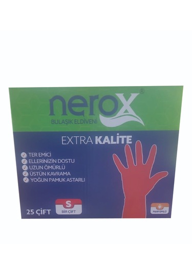 Nerox Bulaşık Eldiveni - S Small 5 Çift