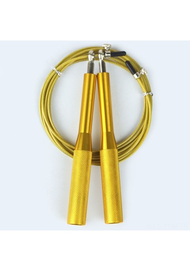 Geeksen Pembe Alüminyum Saplı Çift Rulmanlı Çelik Tel Atlama İpi - Spor Antrenmanı Ve Egzersiz İçin Diğer