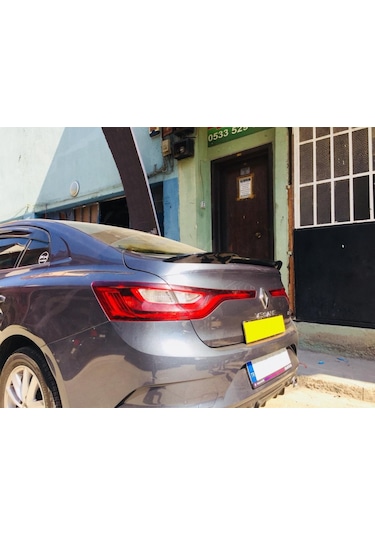 Renault Megane 4 Yarasa Spoyler Polyester-Boyasız