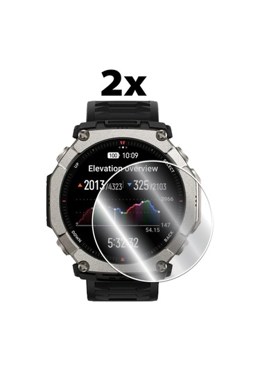 Amazfit T-rex Ultra 2 İle Uyumlu Ipg Hydrogel İnce Tpu Ekran Koruyucu 2 Adet