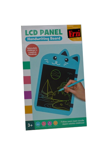 Dijital Çocuk Yazı Tahtası 8,5 İnc Ekran Kalemli Yeşil