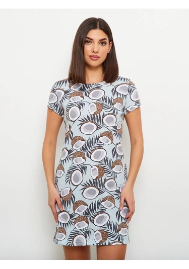 Letto Ev Elbisesi, Tunik, Gece Elbisesi 145614450 Açık Mavi