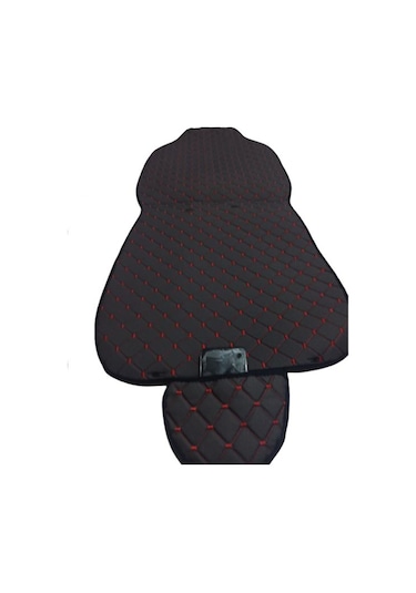 Land Range Rover Evoque İçin İçin Uyumlu 2 Li Koltuk Minderi Siyah Kırmızı