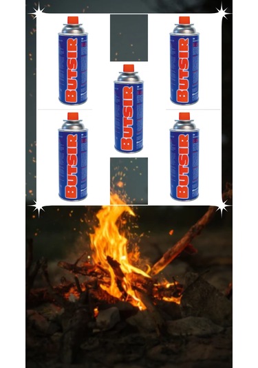 Butsır 227 Gr Kamp Gazı Beyaz