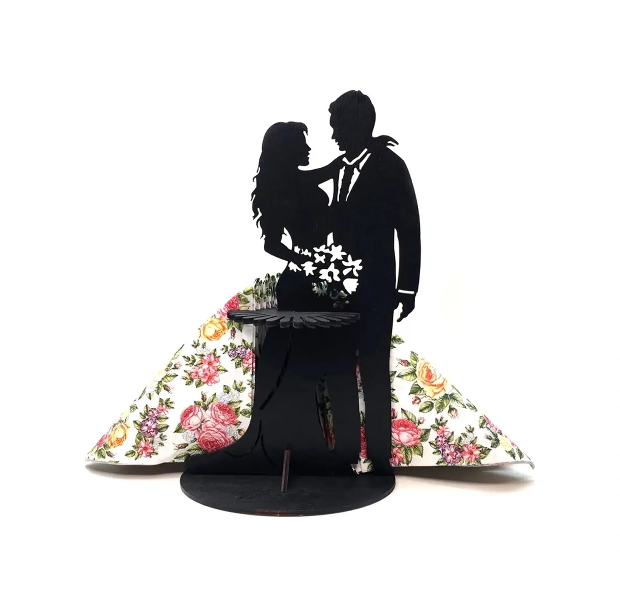 Woodm Masa İçin Ahşap Peçetelik "par" Siyah 73164506 Siyah