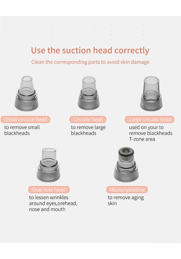 Samdoo Beyaz Elektrikli Siyah Nokta Çıkarıcı - 5 Farklı Prob Ve 3 Güç Modu İle Gözenek Temizleme, Ani Tüketim Ve Cilt Yenileme Cihazı Çok Renkli