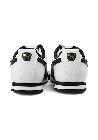 Puma Roma Basic White-black Unisex Beyaz Sneaker 35357204 Beyaz