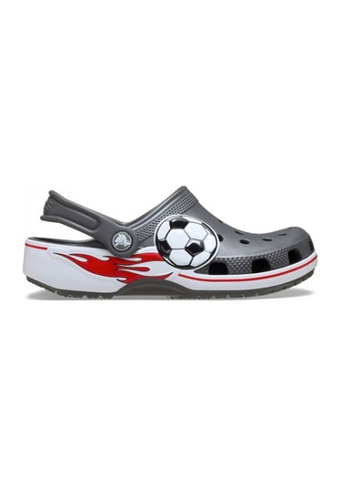 Crocs Classic Soccerband Clog K Çocuk Terlik - Antrasit Antrasit
