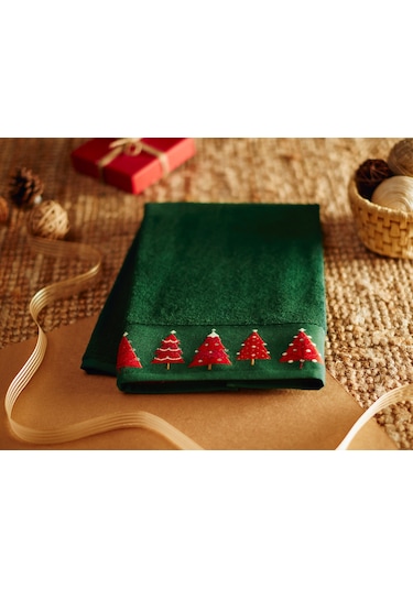 Madame Coco Yılbaşı Louise Yüz Havlusu Hvlu0000000061 Yüz Havlusu-yeşil