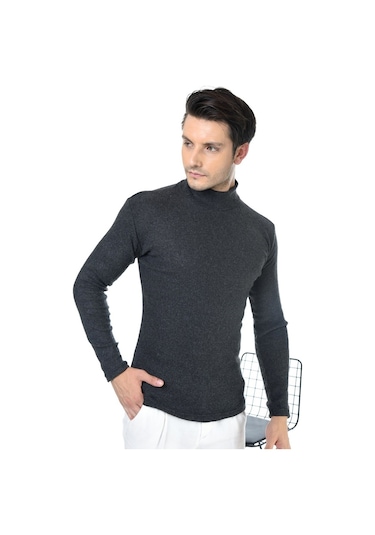 Belifanti Collection Erkek Yarım Balıkçı Yaka Slim Fit Kazak