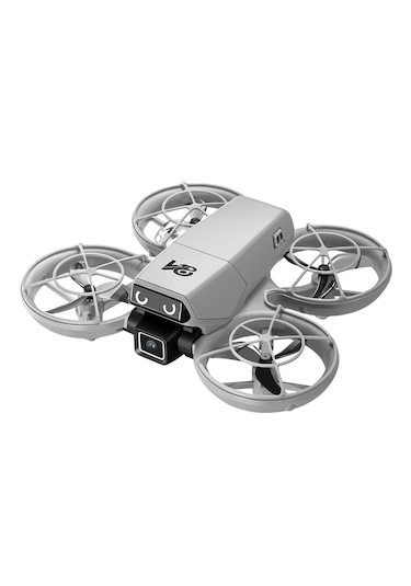 Drone Çift Hd Kameralı 90 Ayarlanabilir Engel Sensörlü, Tek Tuş Kalkış / İniş, Uzaktan Kumandalı