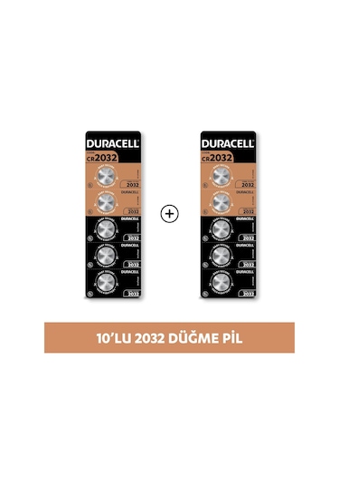 Duracell DL/CR 2032 3 V Lityum Pil 5 x 2'li