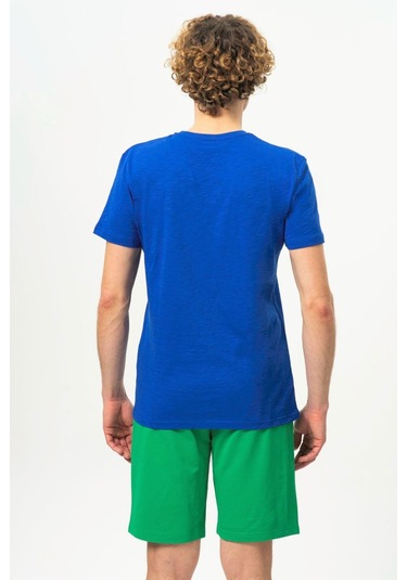 Benetton Bnt-m099-r-23y Erkek T-shirt Bnt-m099-r-r1481 Saks