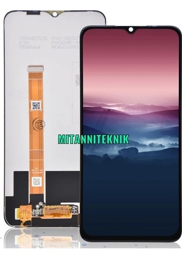 Oppo Realme Uyumlu C25 Lcd Dokunmatik Ekran