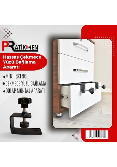 Hassas Çekmece Yüzü Bağlama Aparatı
