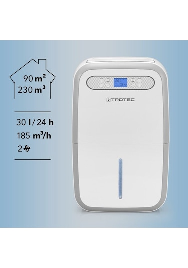 Trotec TTK 95 E Nem Alıcı 30 L/ 90 m²