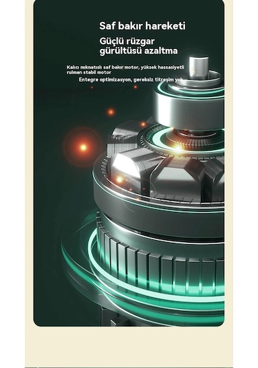 Usb Masaüstü Fanı Şarj Edilebilir Döngü Yüksek Rüzgar Fanı 000-beyaz