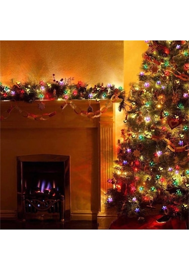 Çiçek Desenli Güneş Enerjili Bahçe Aydınlatma