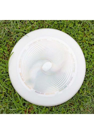 Konesam Xcom 110g Plastik Spor Frisbee - Beyaz, Yeni/profesyonel Oyuncular İçin Uygun, 240mm Çaplı