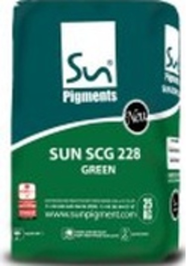 Demir Oksit Sun Scg 228 Yeşil (25 Kg Paket)