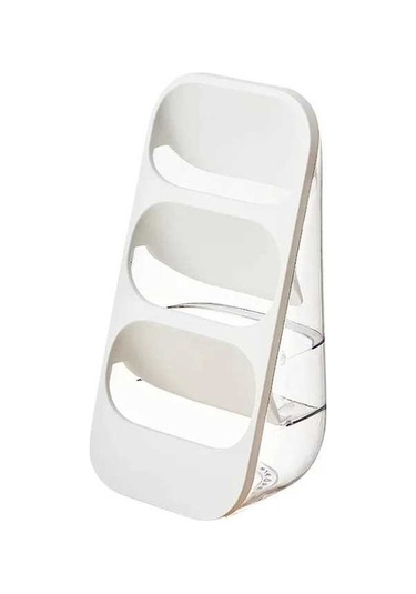 Ulzyvf Saklama Plastik Masaüstü Kutusu Kullanımı Katmanlı İçin Ev Çok Bir Beyaz Cr Bir Beyaz