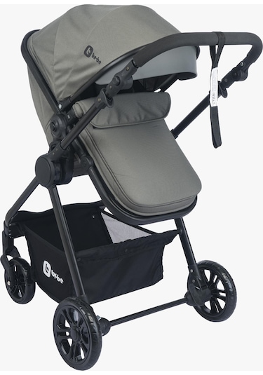 Be-be Elegant Seyahat Tip Puset Travel Sistem Bebek Arabası Gri