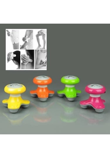 Mini Masaj Aleti Usb'li Pil'li Masaj Aleti Turuncu Panther Pt-708