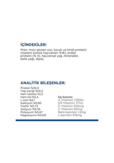 Hill's Scıence Plan Ördekli Kısırlaştırılmış Yetişkin Kedi Maması 3 Kg