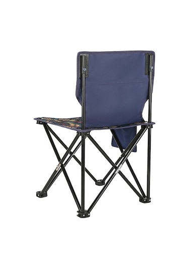 Prestigegoods Boyut S Metal + Oxford Kumaş Taşınabilir Katlanır Kamp Balıkçılık Sandalye 001 Bej